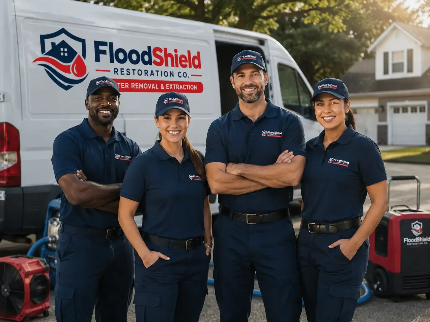 Flood Damage Restoration company in Crum, WV